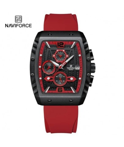 Naviforce Digital Analog Silikon Kayışlı Kol Saati 10032