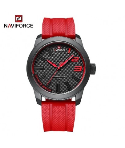 Naviforce Digital Analog Silikon Kayışlı Kol Saati 