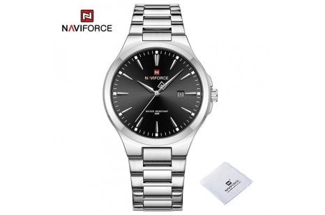 Naviforce Digital Analog Çelik Kayışlı Kol Saati 10044