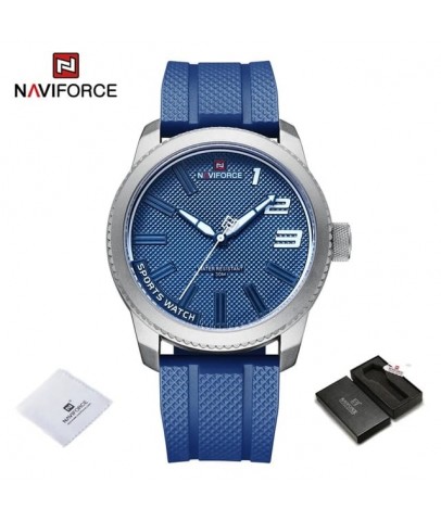 Naviforce Digital Analog Silikon Kayışlı Kol Saati 10036